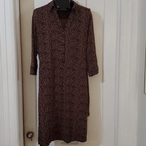 Talbot animal print dress
